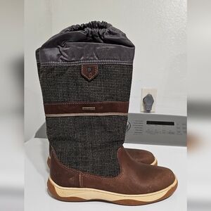 Dubarry of Ireland Brown and Black Winter Boots